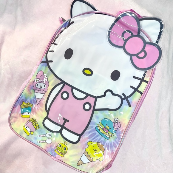 Hello Kitty Bags Hello Kitty Backpack Book Bag W Sanrio Characters